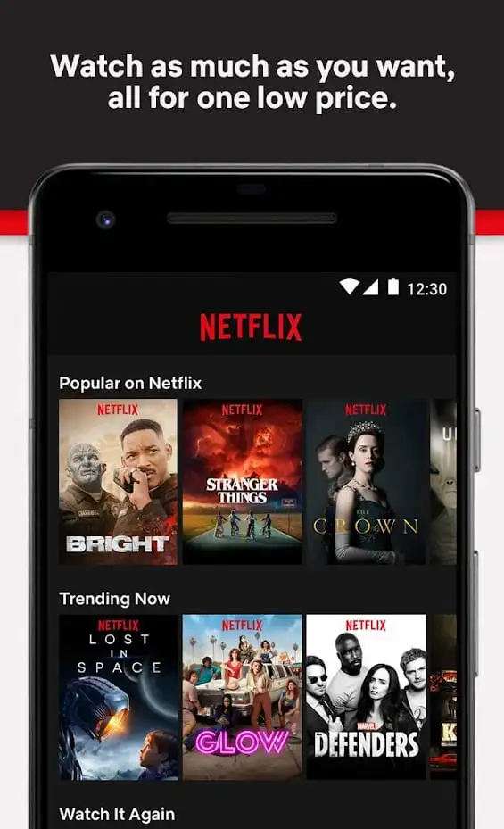 Netflix screenshot