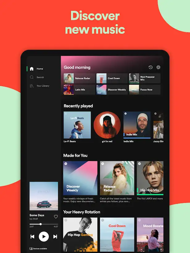 Spotify screenshot
