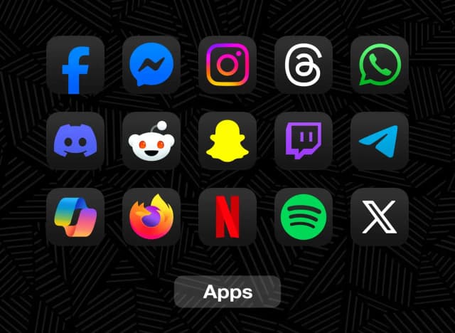 iDarkOS 18 Icon Pack screenshot