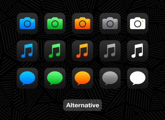 iDarkOS 18 Icon Pack screenshot