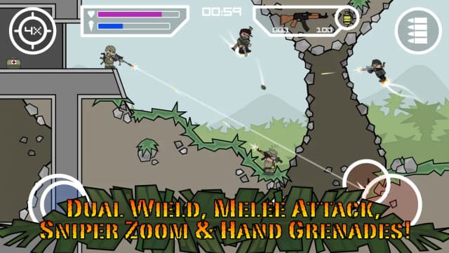 Mini Militia Classic screenshot