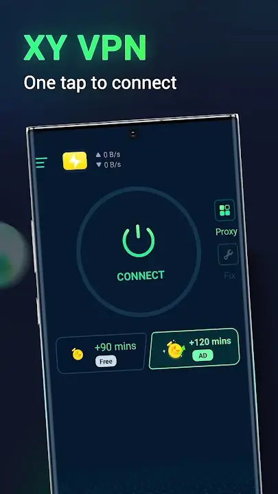 XY VPN screenshot