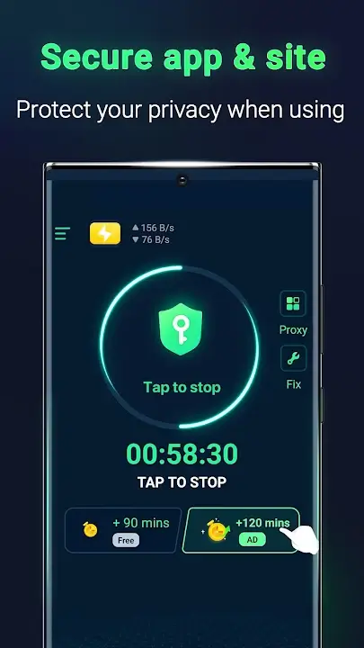 XY VPN screenshot
