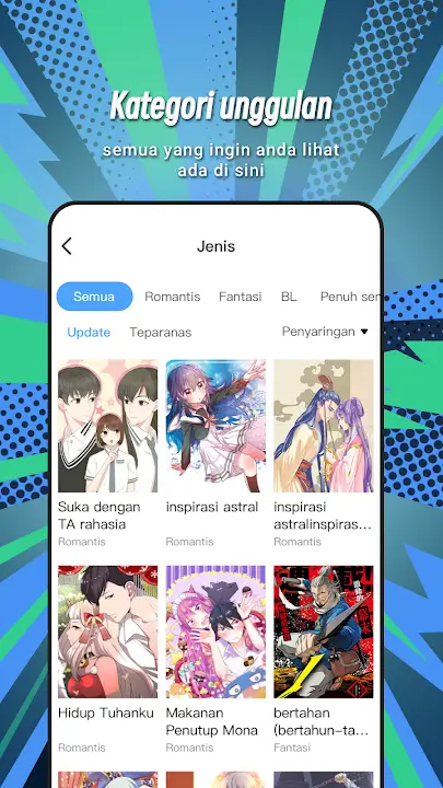Permen Comic screenshot