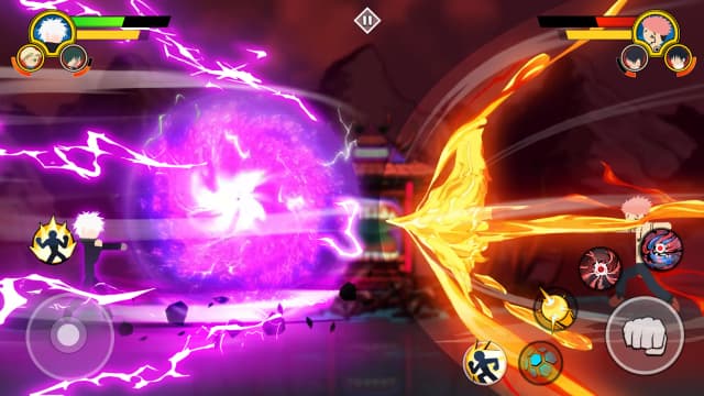 Stick Cursed Phantom Fight screenshot