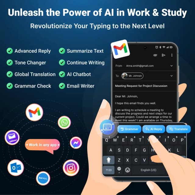 AI Keyboard screenshot