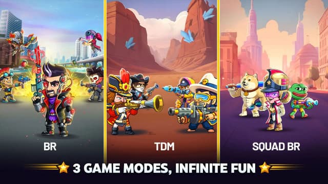 Battle Stars 4v4 Multiplayer screenshot