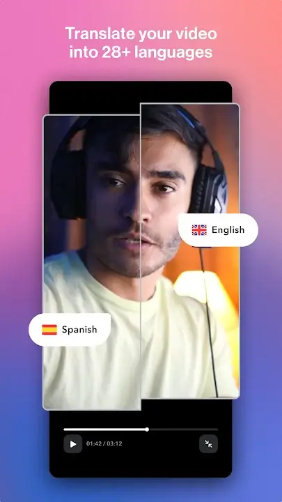 Captions screenshot
