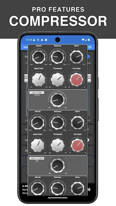 Equalizer XEQ screenshot
