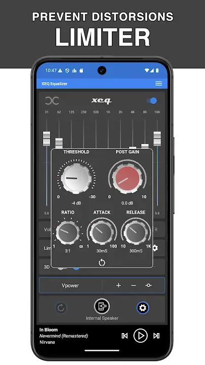 Equalizer XEQ screenshot