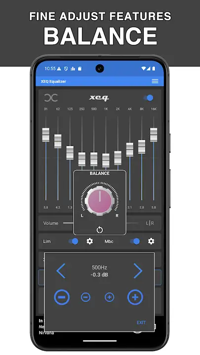 Equalizer XEQ screenshot