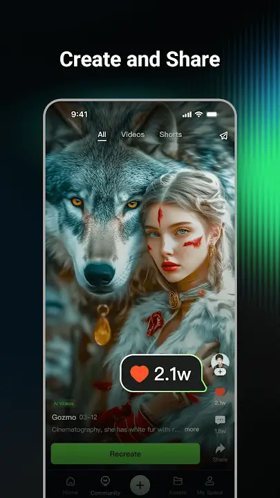 Kling AI screenshot