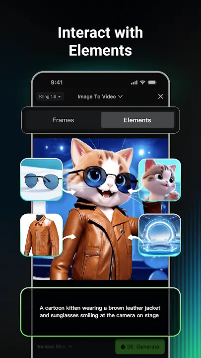 Kling AI screenshot