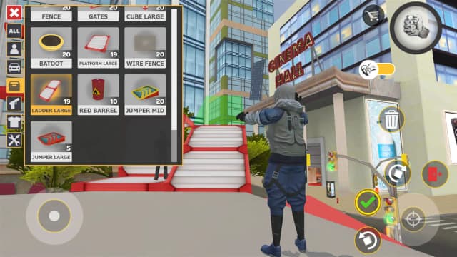 Rope Hero Cheatground MOD screenshot