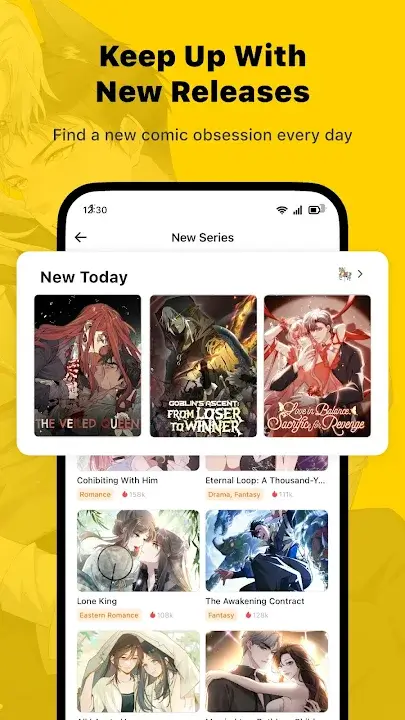 WebComics screenshot