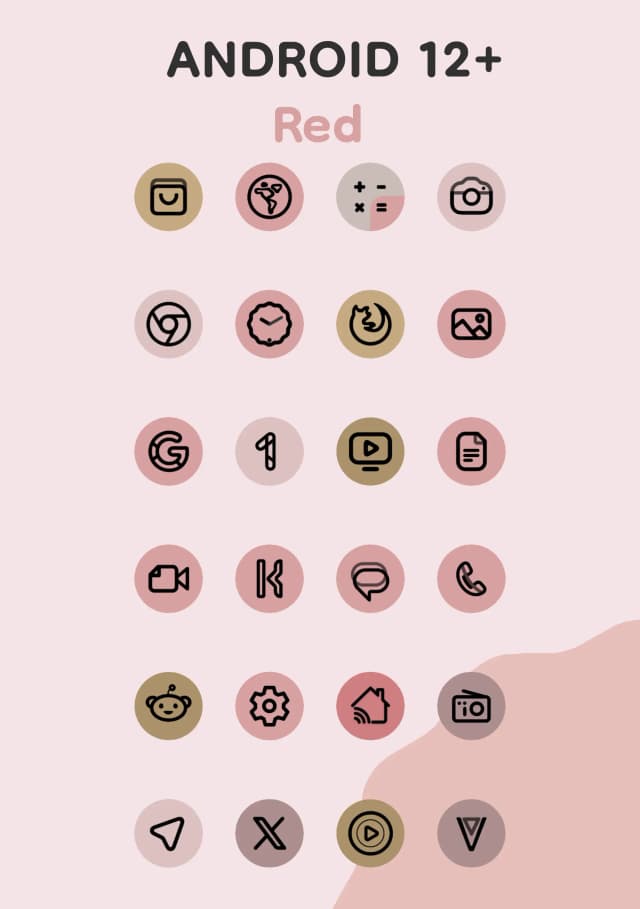 Pix Material You Icons screenshot
