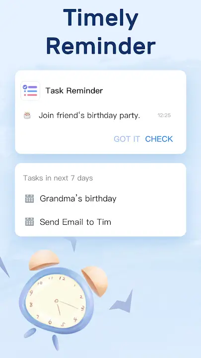 To Do List screenshot