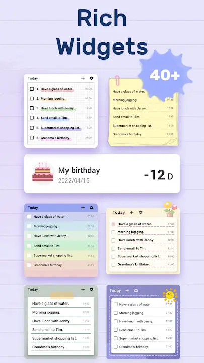 To Do List screenshot