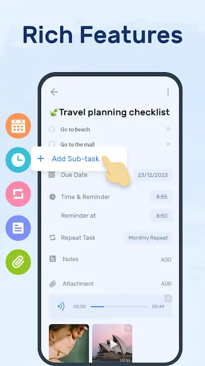 To Do List screenshot