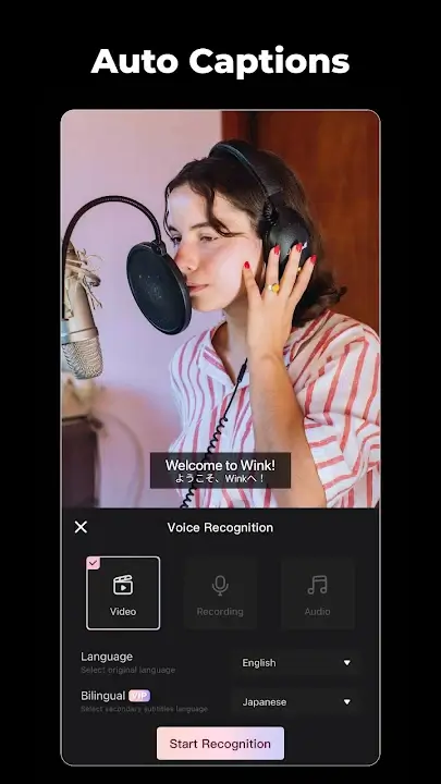 Wink screenshot