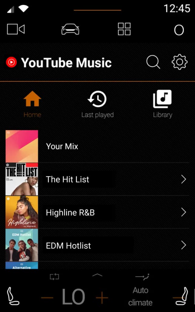 YouTube Music screenshot