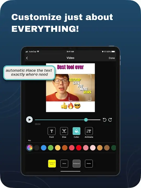 AutoCap screenshot