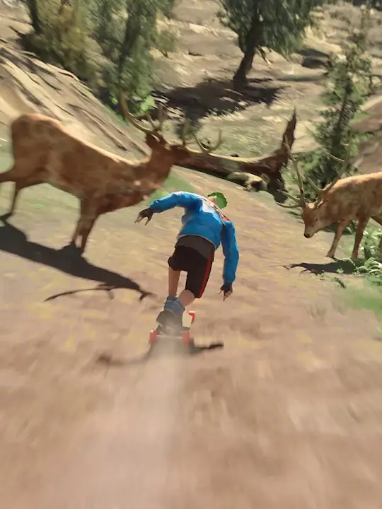 Downhill Race screenshot