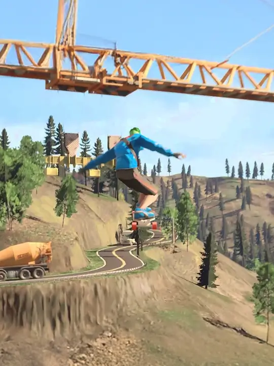 Downhill Race screenshot