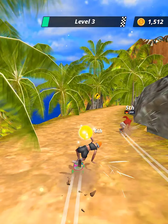 Downhill Race screenshot