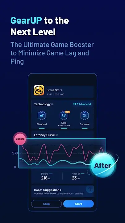 GearUP Booster screenshot