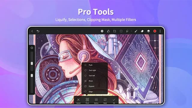 Hipaint screenshot