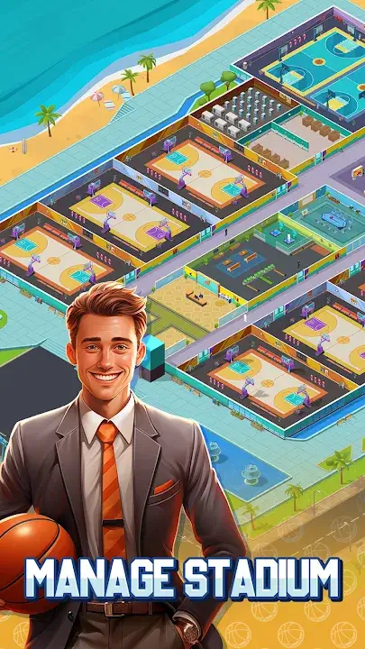 Idle Basketball Arena Tycoon screenshot