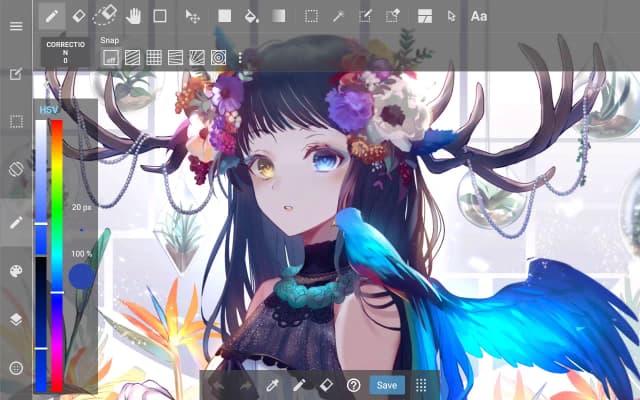 MediBang Paint screenshot