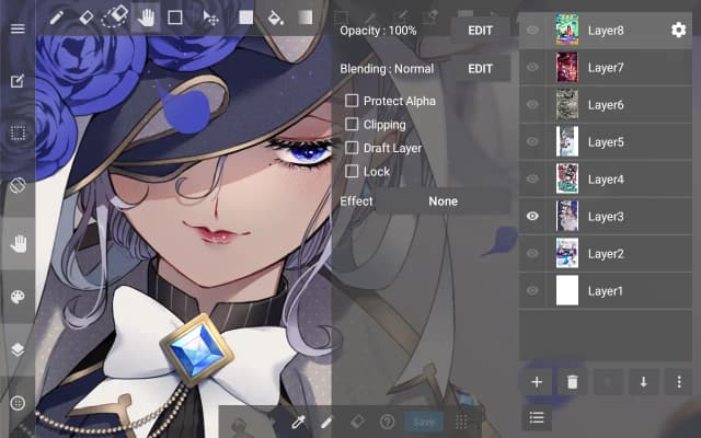 MediBang Paint screenshot