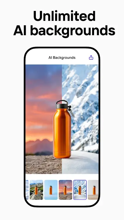 Photoroom screenshot