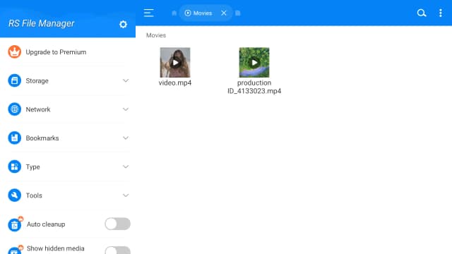 RS File Manager screenshot