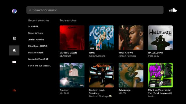 SoundCloud screenshot
