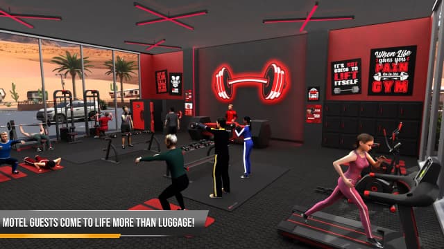 Supermarket Motel Simulator screenshot