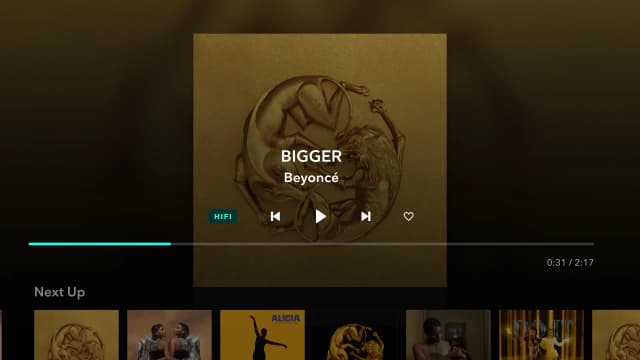 TIDAL screenshot