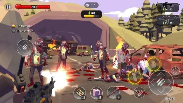Zombie Battlefield screenshot
