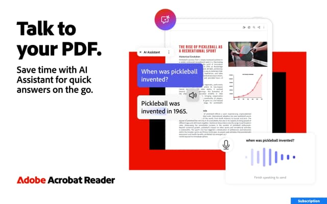 Adobe Acrobat Reader screenshot