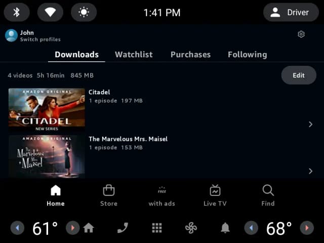 Amazon Prime screenshot