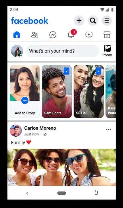 Facebook Lite screenshot