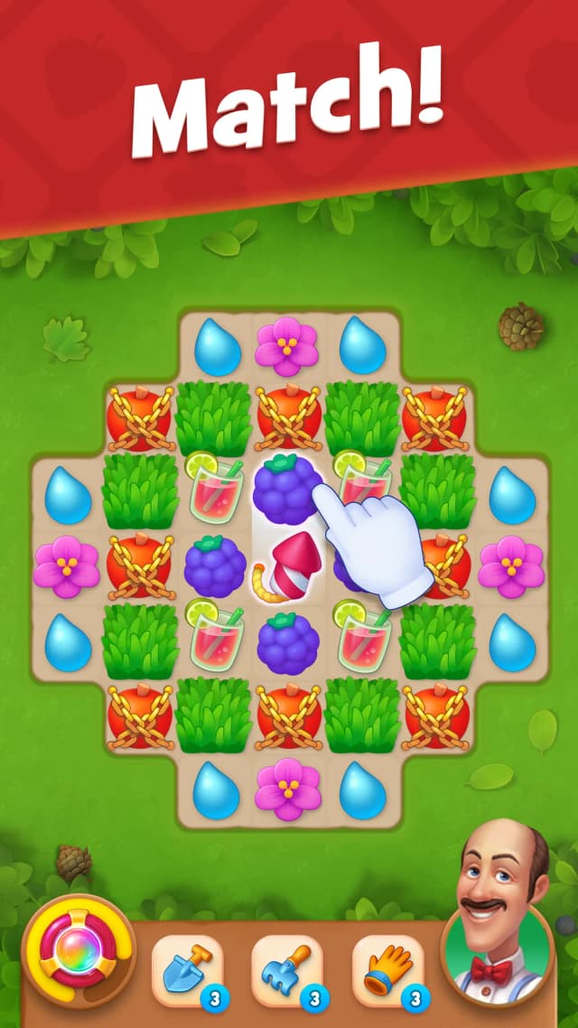 Gardenscapes screenshot