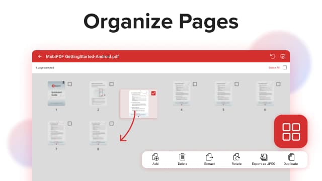 MobiPDF screenshot