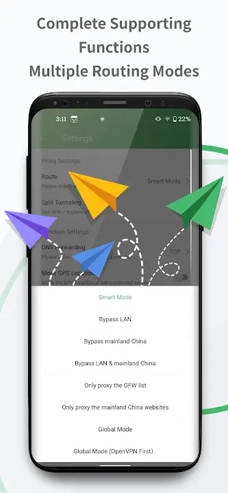 Panda VPN screenshot