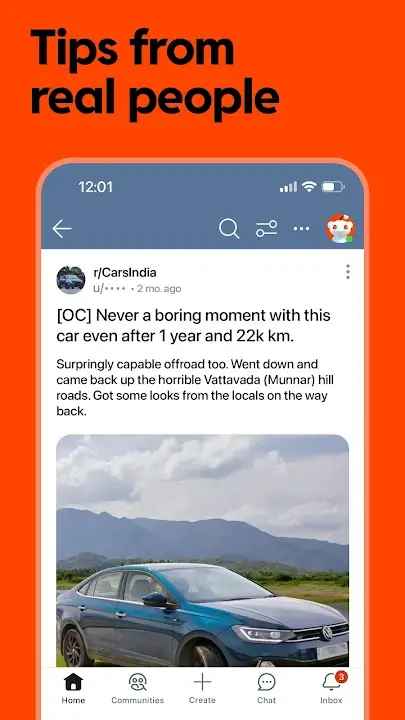 Reddit screenshot