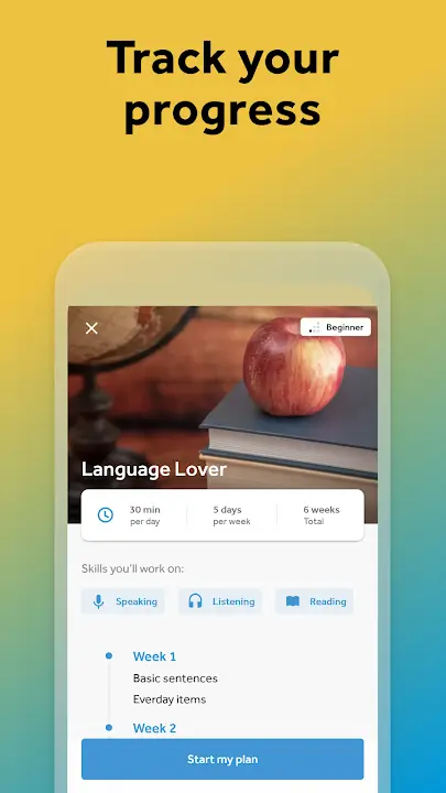 Rosetta Stone screenshot