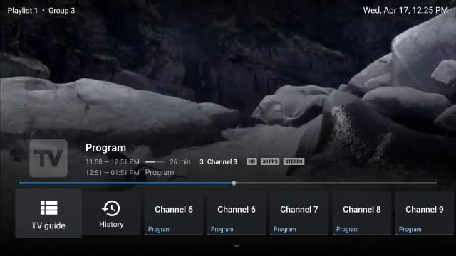 TiviMate screenshot