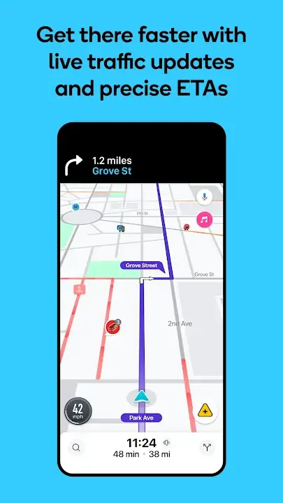 Waze screenshot
